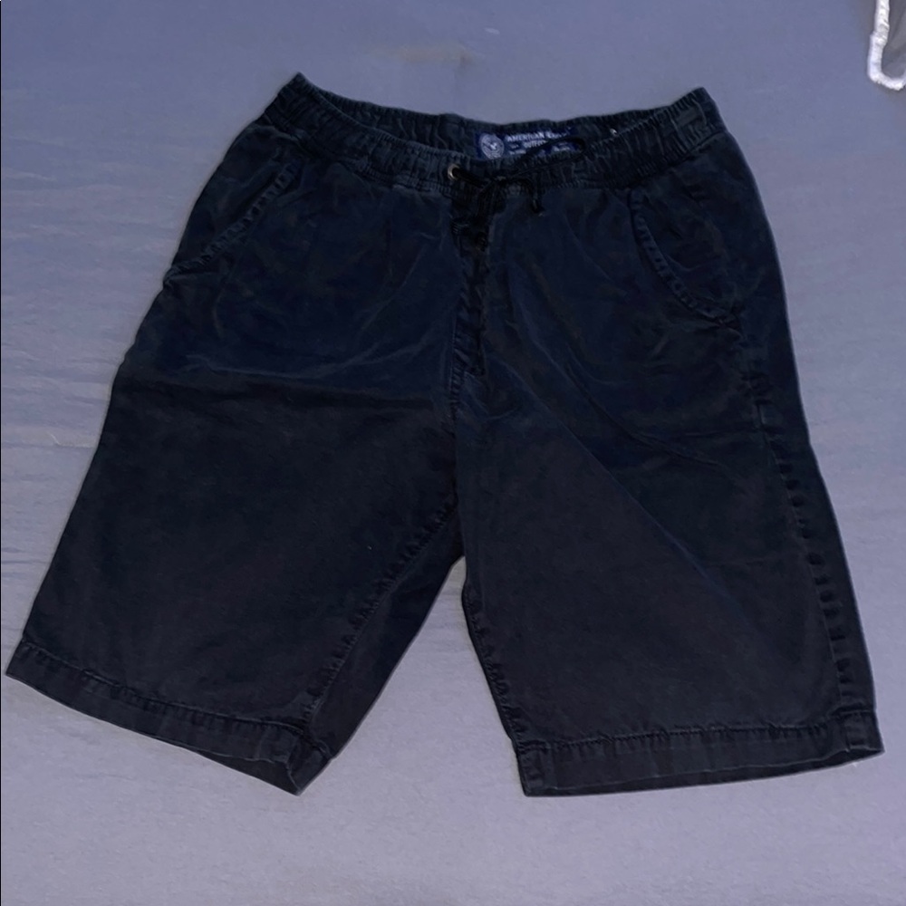 Black Casual Shorts